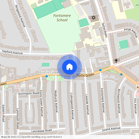 Fortis Green, Fortis Green, N10