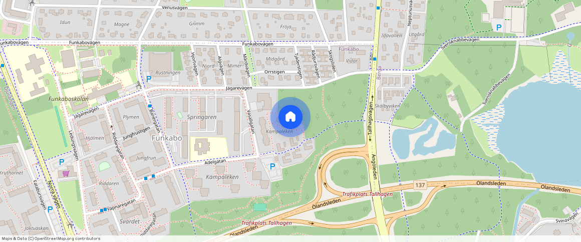 Funkabo, Kalmar, Vasallgatan 14 B