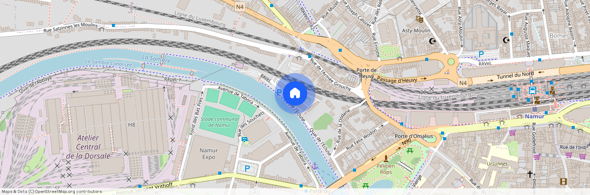 Quai de l'Ecluse, 7, 74, 5000, Namur