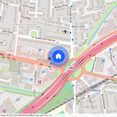 Staines Road West, Sunbury-on-Thames TW16