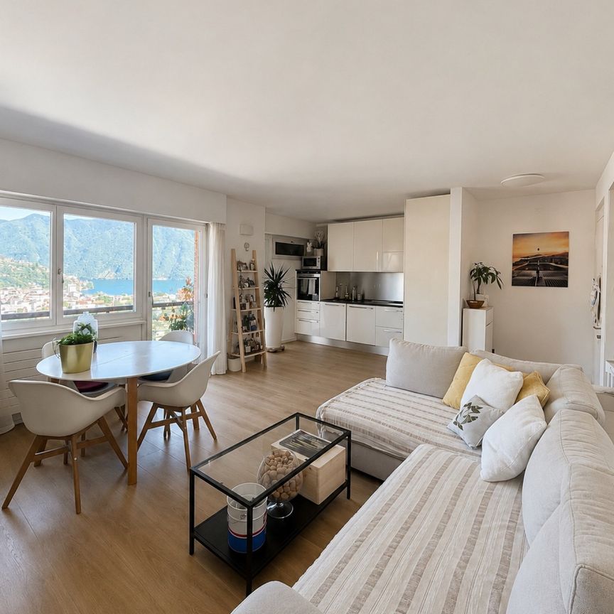 VISTA LAGO - Luminoso appartamento di 3.5 locali a Massagno - Foto 1