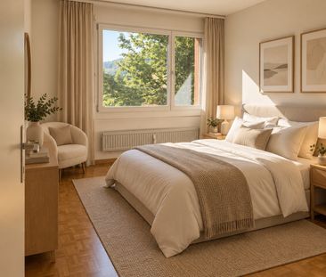 gemütliche 3.5-Zimmerwohnung in Langwiesen - Photo 2