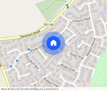 Grove Close, Scarning, DEREHAM - Photo 1