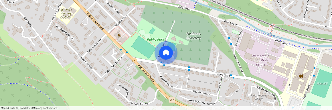 Davidsons Place, Galashiels, Scottish Borders, TD1