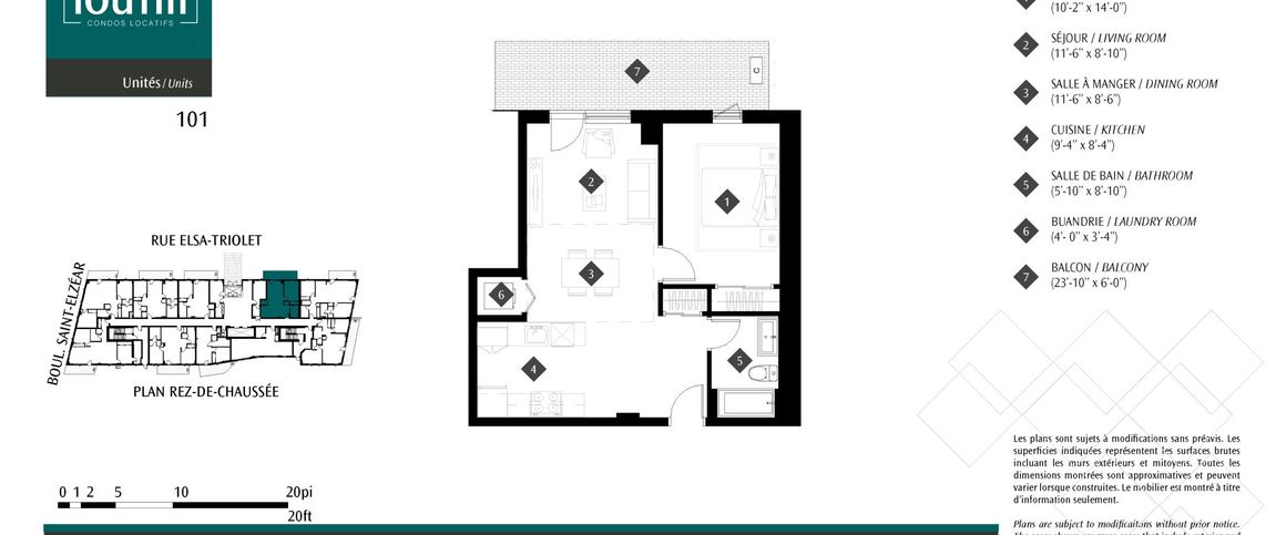 Appartements de luxe4½ à louer - Photo 1