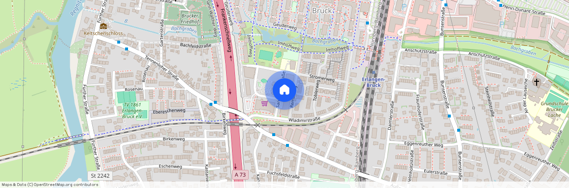 San-Carlos-Straße 4, 91058 Erlangen, 91058 Bayern - Erlangen