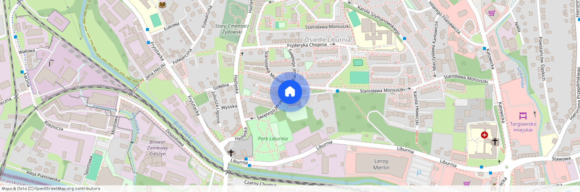 ul. św. Jerzego, Cieszyn, cieszyński, śląskie