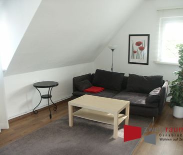 Wüste, modern möblierte Dachgeschosswohnung, fußnah zur City gelegen. - Foto 1