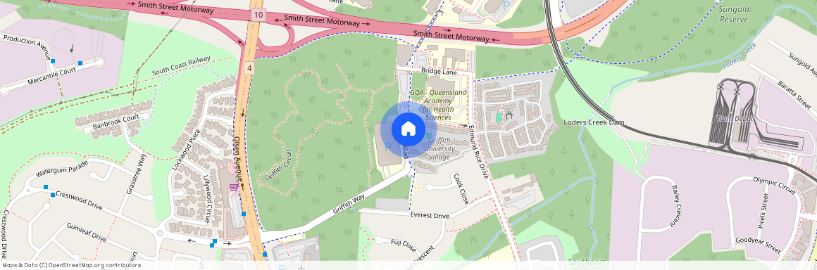 Griffith University Village, Griffith Way, Gold Coast, Queensland 4215, Gold-Coast