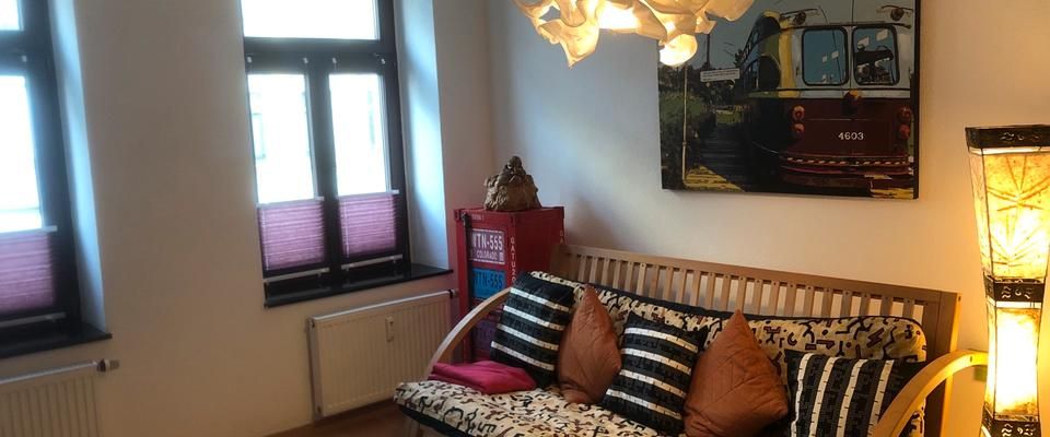 ruhige, möblierte Wohnung 2 Zi. Altlindenau, Leipzig auf Zeit - Photo 1