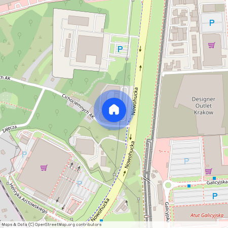 ul. Nowohucka, Łęg, Czyżyny, Kraków, małopolskie