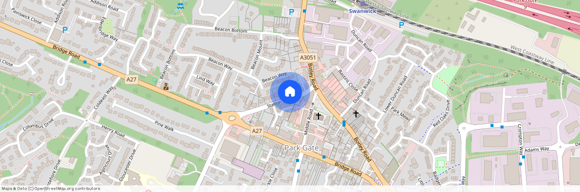 Station Road, Park Gate, Southampton