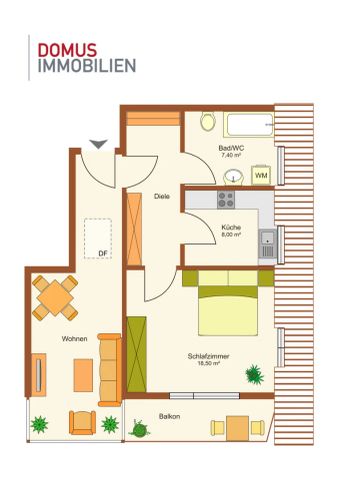 Lustenau - 2,5-Zimmer-Wohnung mit Südbalkon in ruhiger Lage - Foto 4