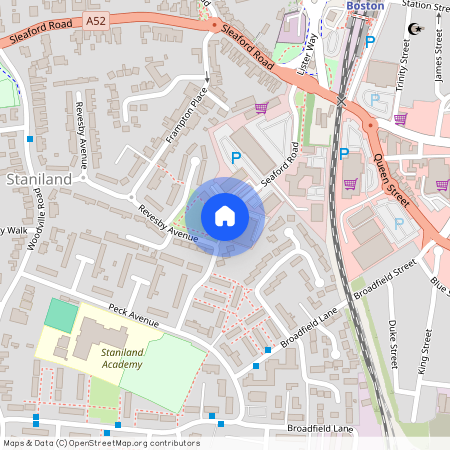 St Botolph`s Crescent, Boston