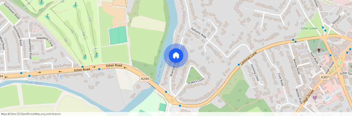 Riverside Drive, Esher, Surrey, KT10