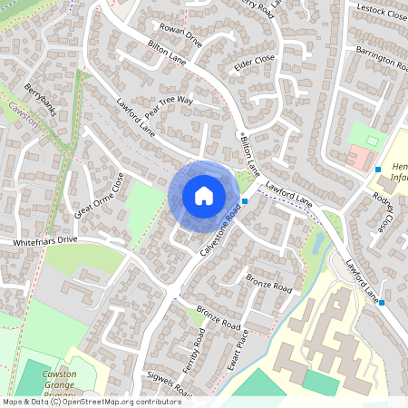 Dorset Close, Cawston, Rugby