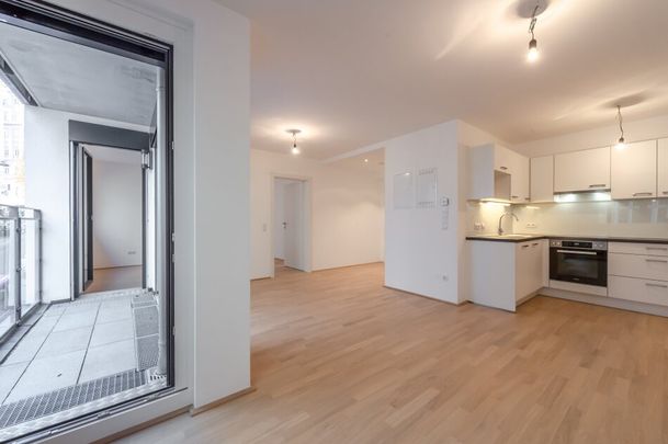 Six in the City: Premium 2-Zimmer Neubauwohnung mit Loggia, BESTLAGE, **RUHELAGE** - Photo 1