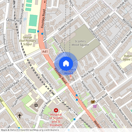 Queen’s Court, St John’s Wood, London