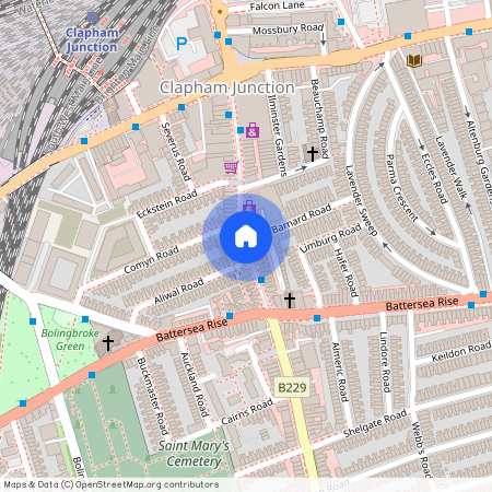 St. Johns Road Battersea London