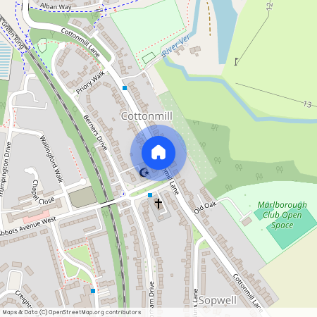 Cottonmill Lane, St Albans, Hertfordshire