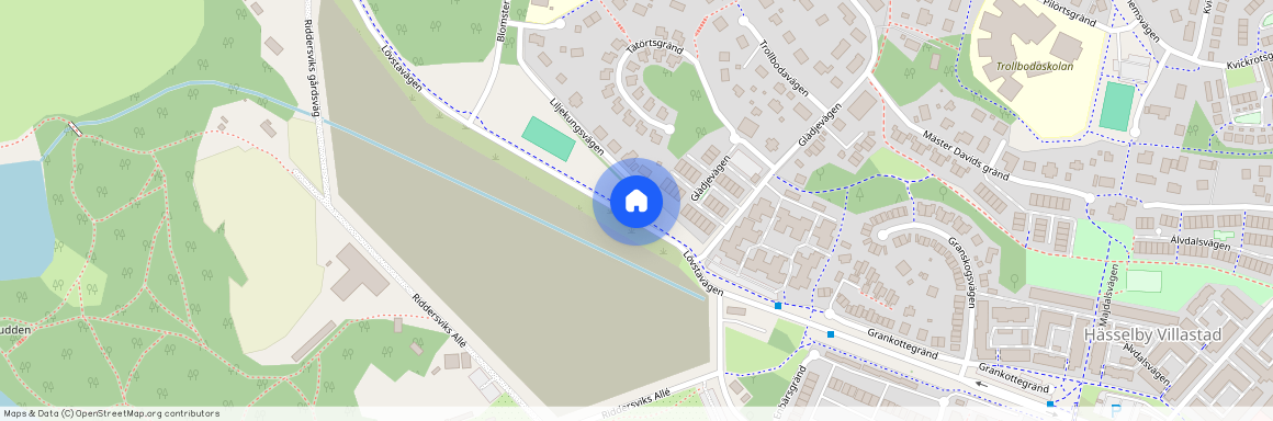 Liljekungsvägen, Hässelby