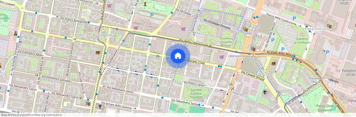 Via Donato Creti, Bologna, Emilia-Romagna 40128