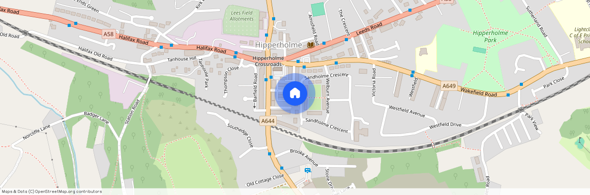 George Street, Hipperholme, Halifax