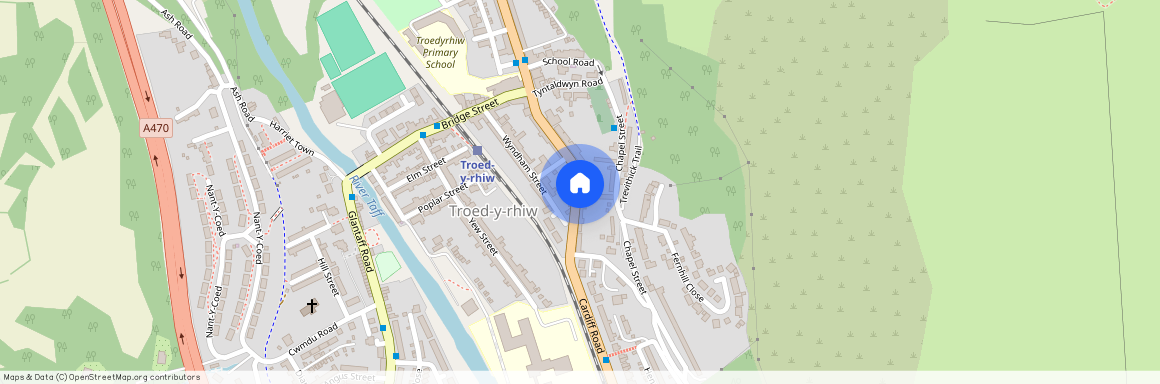 Cardiff Road, Merthyr Tydfil CF48