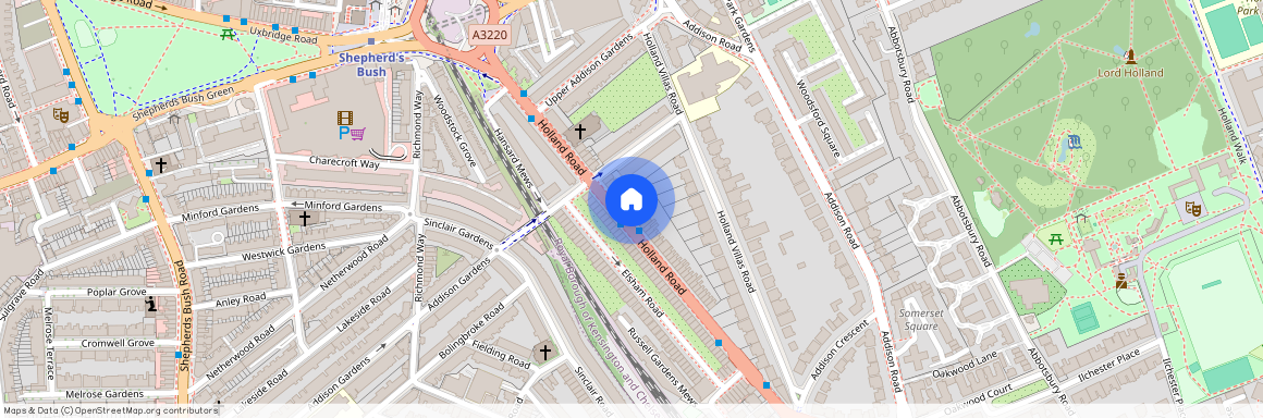 Holland Road, Holland, W14