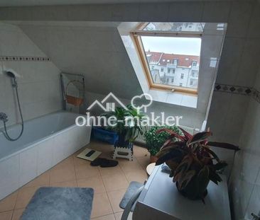 Schöne Dachgeschosswohnung in Lindenau mit Blick über die Skyline v... - Foto 6