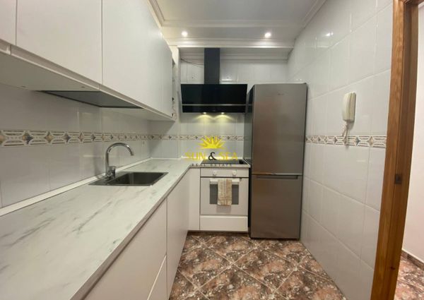 APARTMENT FOR RENT 100 METERS FROM THE BEACH IN TORREVIEJA - ALICANTE PROVINCE