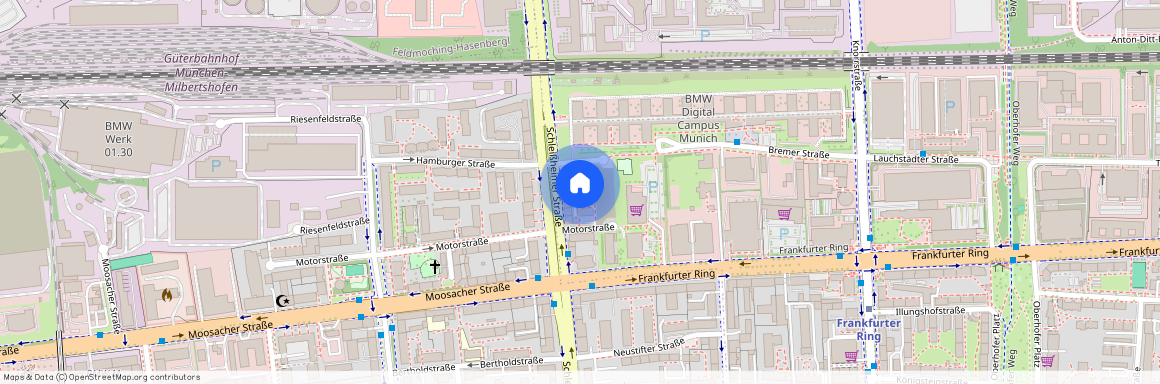 Hamburgerstr. 44 München Milbertshofen Bayern 80807