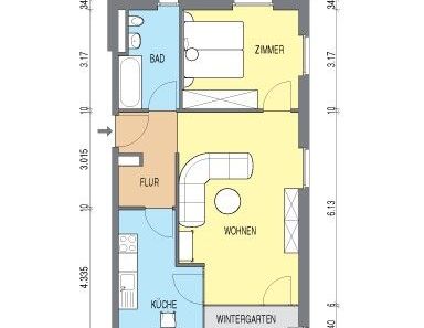 2-Zimmer Wohnung Nähe Grunewald - Photo 1