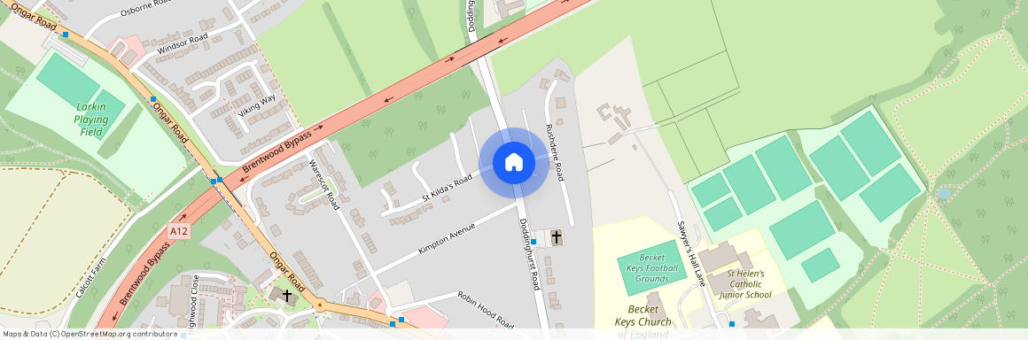 Doddinghurst Road, Brentwood