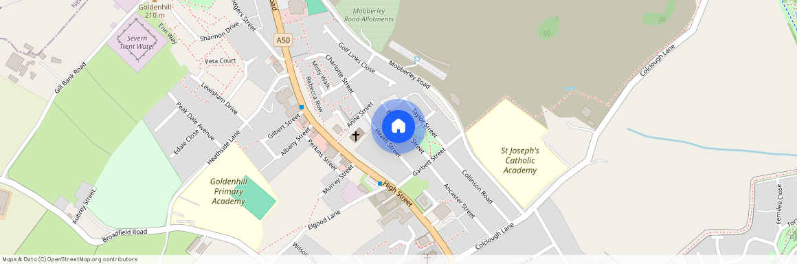 Brakespeare Street, Goldenhill, Staffordshire ST6