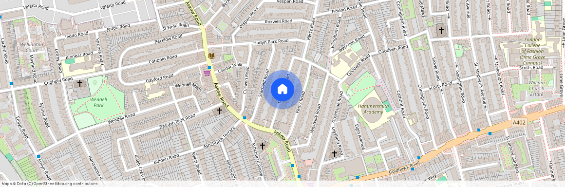 Davisville Road, Shepherds Bush, London, W12