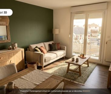 Appartement 3 pièces à Sainte-Marie-aux-Chênes - Photo 1
