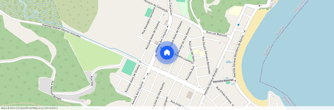 Rua Antônio Alonso Gonzalez, Jardim Las Palmas, Guarujá
