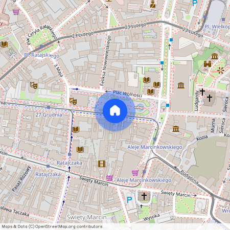 pl. Wolności, Centrum, Stare Miasto, Poznań, wielkopolskie