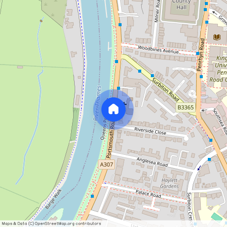 Portsmouth Road, Kingston Upon Thames, KT1