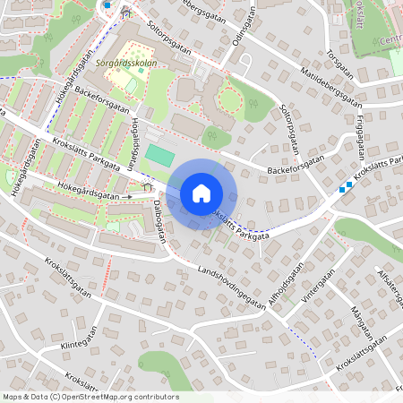 Krokslätts parkgata, Mölndal