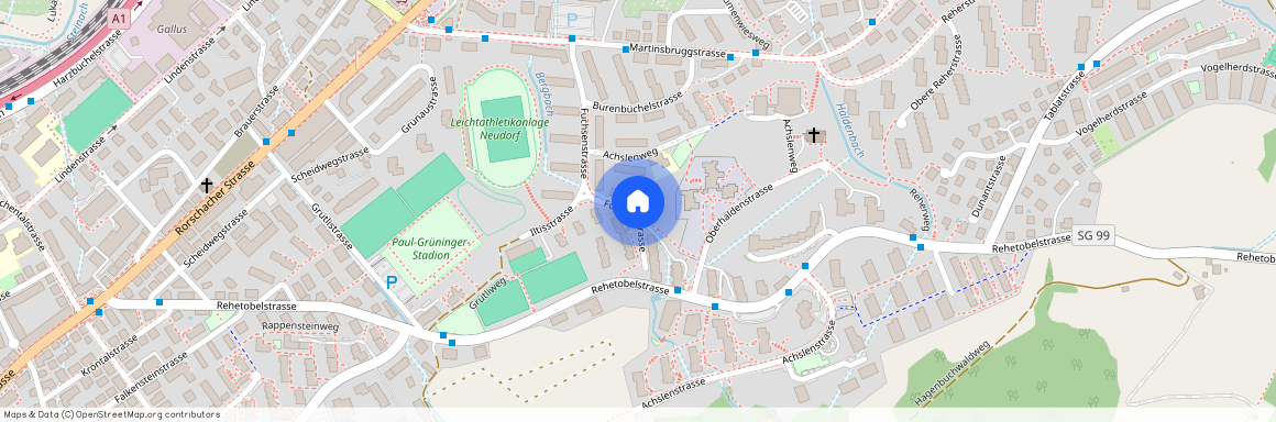 Fuchsenstrasse 21 A, 9016 St. Gallen, Switzerland, Saint Gallen St. Gallen