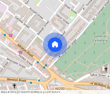 Flat 3, Portland Lodge, 24 Portland Road, Nottingham, NG7 4GN - Photo 1