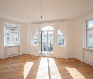 Großzügige 2-Zimmer-Altbauwohnung mit besonderem Grundriss & Balkon... - Foto 4