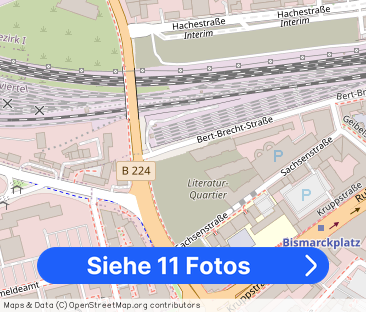 1-Zimmer-Wohnung mit Balkon in Essen-Südviertel mieten - Foto 1