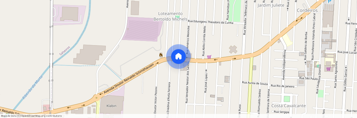 Rua Doutor Reinaldo Schmithausen, Cordeiros, Itajaí