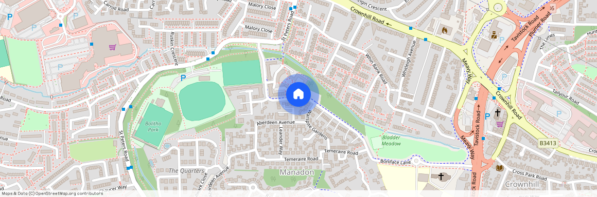 Frobisher Approach, Manadon Park
