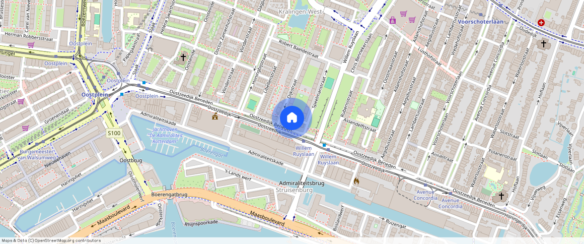 Touwslagersstraat 12D, Kralingen-West, Rotterdam