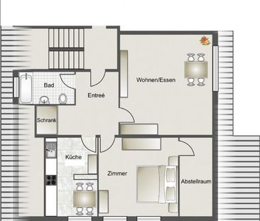 2.5 Zimmer, 2. Stock - Photo 4