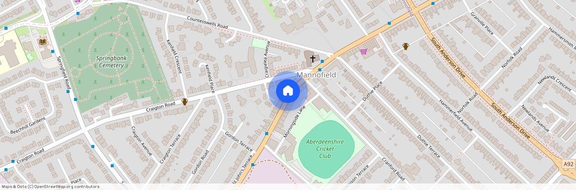 Great Western Road, Mannofield, Aberdeen, AB10